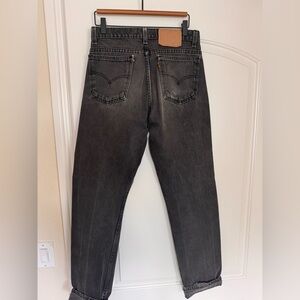 Levi vintage black jeans. Size 27.